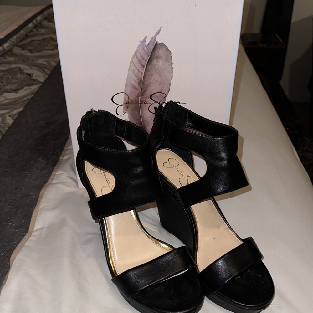 Jessica Simpson Black Women's Sandals
